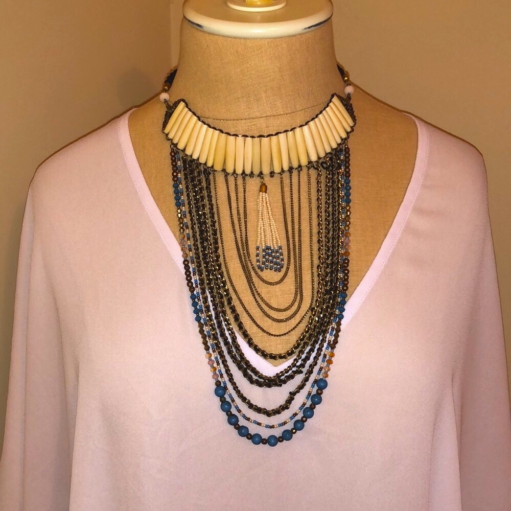 Boho Adjustable Statement Necklace